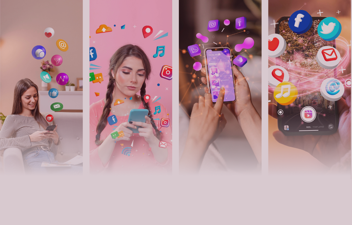 Social media content creators filming reels in Abu Dhabi and Dubai